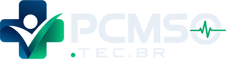Logotipo PCMSO.TEC.BR — Saúde, Segurança e Tecnologia